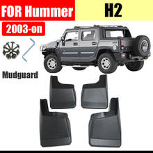 Mud flaps for Hummer H2 Mudguards Fender Hummer H2 Mud flap splash Guard Fenders Mudguard car accessories Front Rear 4 PCS 2024 - buy cheap