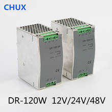 CHUX Switching Power Supply 48V 120W 2.5A Din Rail  Single Output For Industrial Led Light SMPS Power Supplies 2024 - buy cheap