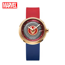 DISNEY Original Marvel Men Women Unisex Antique The Avegers Casual Quartz Calendar Wrist Watch 2020 New Arrival 50M Waterproof 2024 - buy cheap