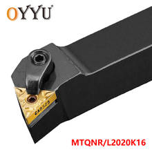 OYYU MTQNR MTQNL 20mm MTQNR2020K16 MTQNL2020K16 Carbide Inserts Shank Lathe Cutter TNMG16 Turning Tool Holder 2024 - buy cheap