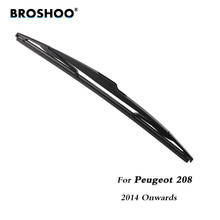 BROSHOO Car Rear Wiper Blade Blades Back Windscreen Wiper Arm For Peugeot 208 Hatchback (2014 Onwards) 355mm Auto Styling 2024 - buy cheap