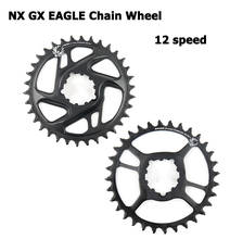 SRAM-cadena SX NX GX EAGLE, 12 velocidades, 30T, 32T, 34T, corona, X-SYNC2, aleación de aluminio, acero, NX, GX 2024 - compra barato