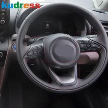 For Toyota Yaris Cross Hybrid 2020 2021 ABS Matte Steering Wheel Panel Cover Trim Decoration Trims Car Interior Accessories 3pcs 2024 - buy cheap