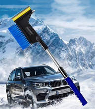 Carro neve escova remoção extensível com raspador de gelo destacável neve mover para carro auto suv caminhão pára-brisa janelas 2024 - compre barato