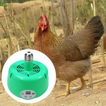 Aquecedor para répteis, 300w, galinheiro, emissor de lâmpada, cone, variável para chocadeira, porcos, galinha, patos, gado 2024 - compre barato