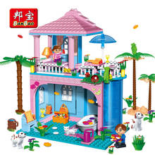 Banbao 8361 Friends Princess Castle House Villa Assemble Building Blocks Education Toy Blocks Girls Gift Compatible big brand 2024 - buy cheap
