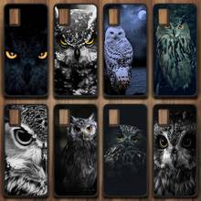 Animal owl Phone Case for Samsung A91 01 10S 11 20 21 31 40 50 70 71 80 A2 CORE A10 2024 - buy cheap