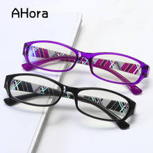 Ahora Striped Anti Blue Rays Presbyopia Reading Glasses Unisex Blue Light Blocking Presbyopic Eyeglasses With Diopter +1.0 ~ +4 2024 - buy cheap