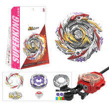 Beyblades Burst с искрящейся пусковой установкой металлический сплав GT левый спиннинг B170-02 Двусторонняя линейка антенна сборные игрушки для детей 2024 - купить недорого