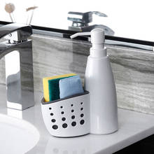 1pc fashion Soap organize Holder 2 In-1 Dispenser Storage Box Liquid Detergent Sponge Drainboard Soap Holder 2024 - buy cheap