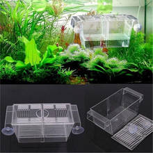 Transparent Plastic Fish Tank Small Fish Fry Isolation Box Hatch Box Incubator Aquarium Incubator Home Fish Tank Breeding Box 2024 - buy cheap