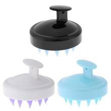 1pc Hair Wash Brush Silicone Head Body Massager Comb Brush Tools Massage Comb 2024 - buy cheap