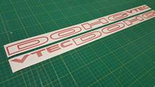 For 2Pcs/Pair Civic DOHC VTEC EG6 SIR-S SIR Door Decals Stickers Restoration Replacement 60cm wide 2024 - buy cheap