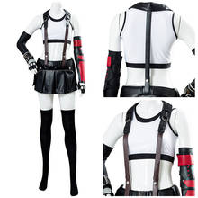 Disfraz de Final Fantasy VII para mujer, disfraz de Tifa, Lockhart, uniforme, para Halloween y Carnaval 2024 - compra barato