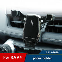 Soporte de teléfono móvil para coche, accesorios de modificación de Interior para Toyota RAV4 2019 2020 con ventilación de aire 2024 - compra barato