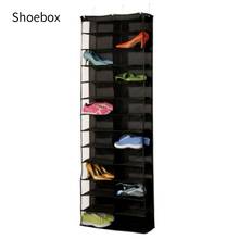 26 Pocket Shoe Organizer Door Hanging Shoes Storage Wall Bag Closet Holder Family Save Space Organizer Home Decoration Supplies 2024 - buy cheap