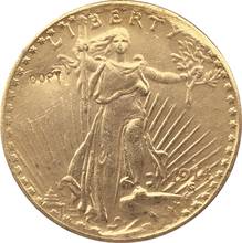 USA 1914-S $20 St. Gaudens Coin Copy 2024 - buy cheap