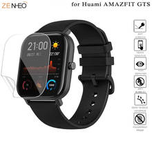 2PCS Full Cover HD Frosted Screen Protector For Huami Amazfit GTS Protective Film Smart Watch Films For Amazfit GTS watch 2024 - buy cheap