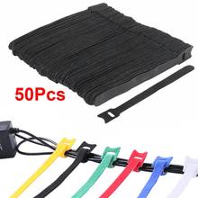 50 Pcs 12*150 Mm Factory Direct T-type Nylon Cable Tie Wire Storage Cable Computer Data Cable Power Cable Tie Wire 2024 - buy cheap