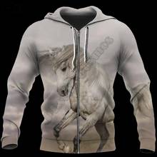 PLstar Cosmos Love Horse Tattoo Art Animal Funny Casual Streetwear Harajuku NewFashion 3DPrint Hoodies/Sweatshirts/zip/jacket 11 2024 - buy cheap