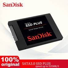 SanDisk SATA SSD PLUS 240 ГБ HD SSD жесткий диск HDD 2,5 жесткий диск SSD 480 ГБ 240 ГБ 120 ГБ 960 твердотельный накопитель для ноутбука компьютера 2024 - купить недорого