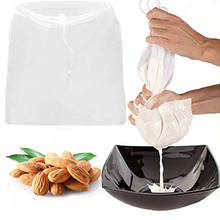20X30cm Food Nut Milk Tea Fruit Juice Coffee Wine Nylon Mesh Filter Bag Net Strain Herb Liquid Filter Bag Kitchen Accessories 2024 - buy cheap