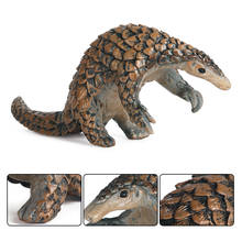 Hot Sale Simulation Animals Wild Animal Mammal Pangolin Toys Figures Collectible Action Figurine Kids Educational Model Toy Gift 2024 - buy cheap