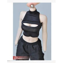 Boneco feminino cortado, peito aberto, t-shirt apertada, 12 ''ph, tbl, brinquedo de corpo, 1/6 2024 - compre barato