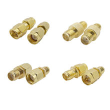 4Pcs SMA Female Jack/Male Plug to RP-SMA Female Jack/Male Plug RF Coaxial Coax Adapter Connector Kits 2024 - buy cheap