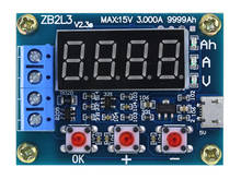 18650 Zb2l3 lithium Battery Power Supply Test Battery Tester LED Digital Display Lead acid Resistance Capacity Discharge 2024 - buy cheap