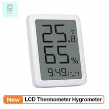 Miaomiaoce lcd termômetro temperatura sensor de umidade e-ink tela lcd grande display digital mostrar medidor de umidade 2024 - compre barato