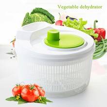 Vegetable Dryer Salad Dehydrator Multifunctional Fruit Water Basket Washing Vegetable Machine Basin With Rotate Clean Kitch H9D5 2024 - buy cheap