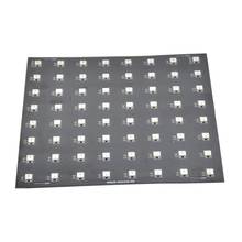 Sk6812 ws2812b painel flexível, luz led 5050 rgb ws2811 ic 8*8 64leds, digital, com faixa de tela, dc5v 16*16cm 2024 - compre barato