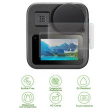 New Tempered Glass Protector Cover Case For Gopro Max 360 Action Camera Lens Cap Screen Protective Film 2024 - buy cheap