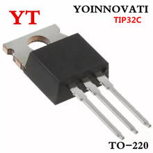 Transistor TIP32 TIP32C PNP, cristal controlado de silicona, darington triodo TO-220, 10 Uds. 2024 - compra barato