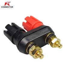 8PCS Dual Lotus 4MM Banana Plug Jack Socket Binding Post Couplers HIFI Cable Terminals for Speaker Amplifier,Gold Plated 2024 - buy cheap