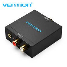 Vention Digital to Analog Audio Converter DAC Digital SPDIF Optical to Analog L/R RCA Converter for PS3 HD DVD PS4 TV Home new 2024 - buy cheap