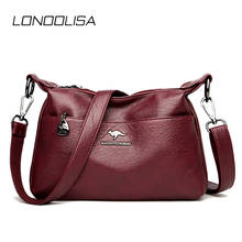 Casual PU Leather Crossbody Bags for Women 2020 New Luxury Handbags Women Bags Designer Small Simple Shoulder Messenger Bag Sac 2024 - buy cheap