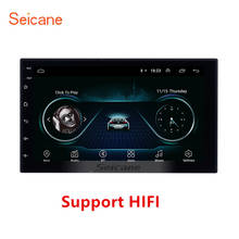 Seicane Android 8,1 HIFI двойной Din универсальный автомобильный Радио GPS мультимедийный блок плеер для TOYOTA Nissan Kia RAV4 Honda VW Hyundai 2024 - купить недорого