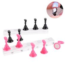 Chessboard suporte magnético de manicure, suporte para prática de exibição de unhas, pontas acrílicas, prateleira, ponta de unha falsa, salão de beleza 2024 - compre barato