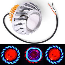 Universal Motorcycle Headlight 12V Angel Devil Eye Auxiliary Fog Lamp For Honda CBR600 F2 F3 F4 F4i cbr 600 f3 f4i f4 f2 CR80R 2024 - buy cheap