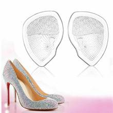 Gel Woman Forefoot Insole Pad For High heels,flat Feet insoles,Clear Cushion Soft Shoe Pads Insoles 1Pair Inserts Foot Care Pad 2024 - buy cheap