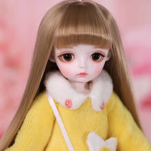 Full Set 1/6 BJD Doll BJD/SD Lovely Cute Lina Anna Joint Doll Lovely Resin Doll With Eyes For Baby Girl Birthday Gift 2024 - buy cheap