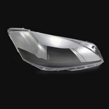 Para mercedes-benz w221 faróis dianteiros faróis máscara de vidro capa da lâmpada de escudo transparente máscaras s280 s300 s350 2010-2013 2024 - compre barato
