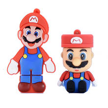 Mario Super usb flash drive 4GB 8GB 16GB 32GB 64GB  cartoon pen drive 128GB 256GB game memory flash stick pendrive u stick 2024 - buy cheap