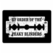 Nova novidade por encomenda de peaky blinders capacho tapete anti deslizamento de borracha peaky blinders porta tapete para a entrada do assoalho da porta da frente 2024 - compre barato