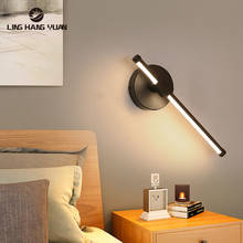 Led Wall Light for Home 110V 220V Moderen Wall Lamp Bedside light Living room Bedroom Sconce Wall Light source Black White Gold 2024 - buy cheap