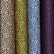 Sunscreen Accessories Leopard Printed Chiffon Chiffon Printed Fabric Summer New Chiffon Fabric 2024 - buy cheap