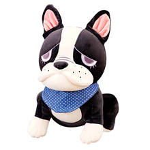 Plush Toy Bulldog Realistic French Bulldog Toy Children's Toy Pillow Activity Gift Perfect Gift For Children Friends And Family 2024 - buy cheap