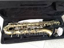 Saxofón barítono MARGEWATE profesional, tubo de latón de alta calidad, cobre antiguo, logotipo personalizado, envío gratis 2024 - compra barato